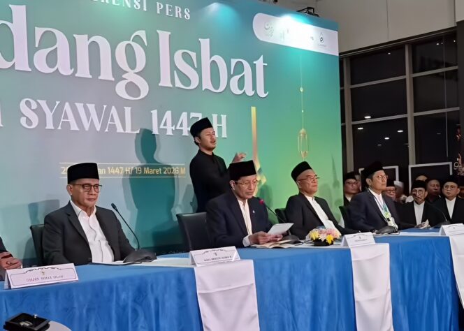 
 Simak Hasil Sidang Isbat 1 Syawal 1447 H: Pemerintah Tetapkan Lebaran Sabtu 21 Maret 2026